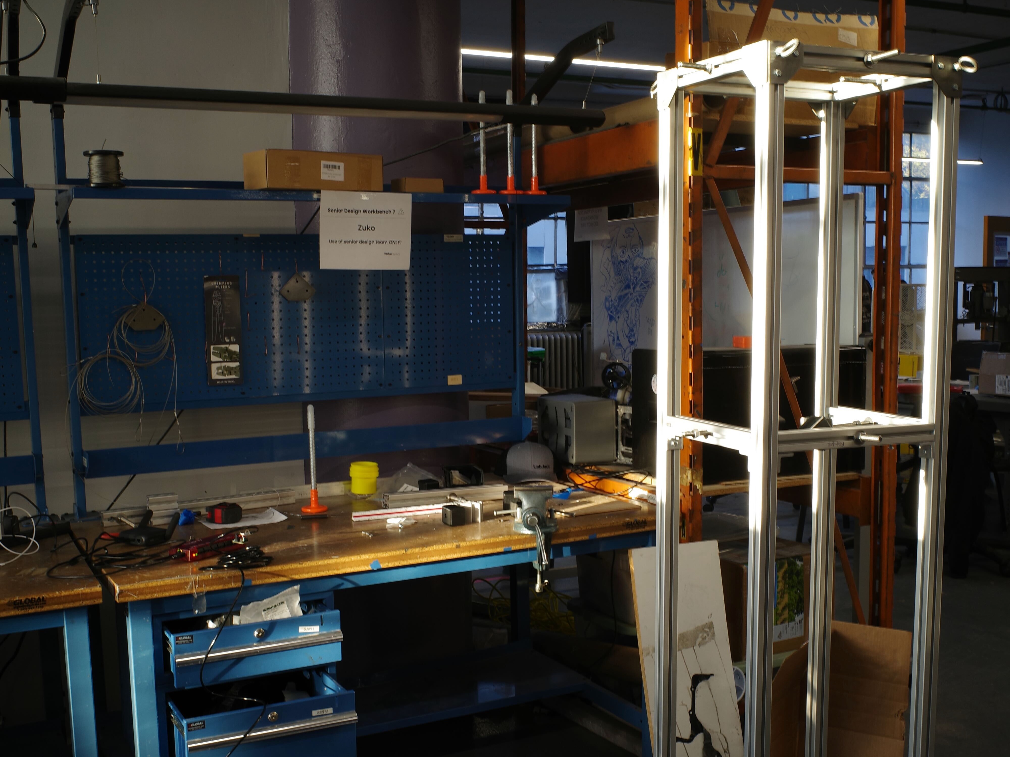 Static Fire Test Stand